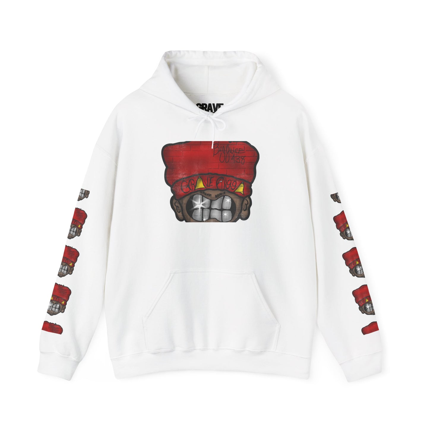 Graphic Unisex “GraveDigga Musik” Hooded Sweatshirt