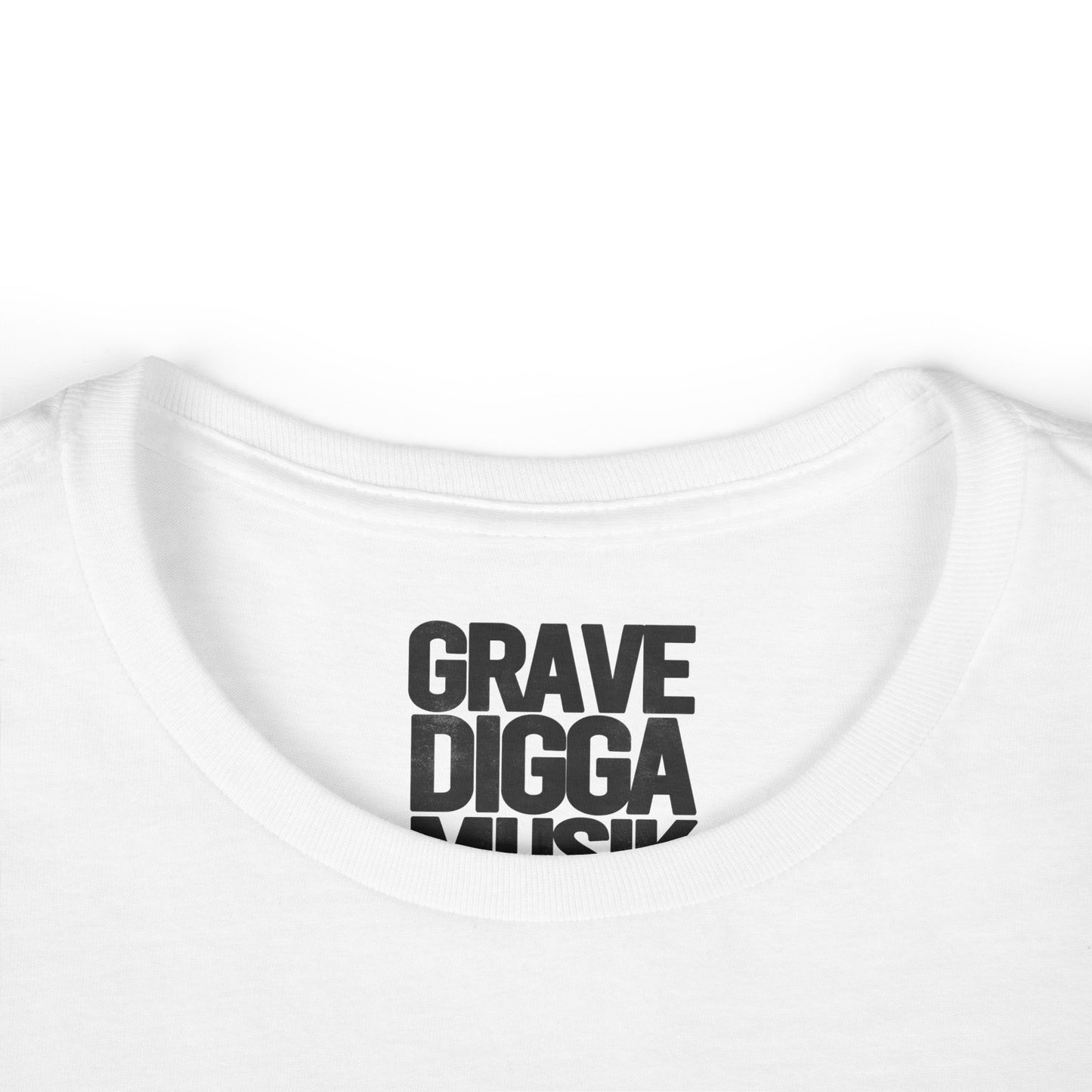 GraveDigga Musik Women's Softstyle Tee - Hip Hop, Music Inspired Gift, Casual Wear, Vintage Style, Streetwear Essentials