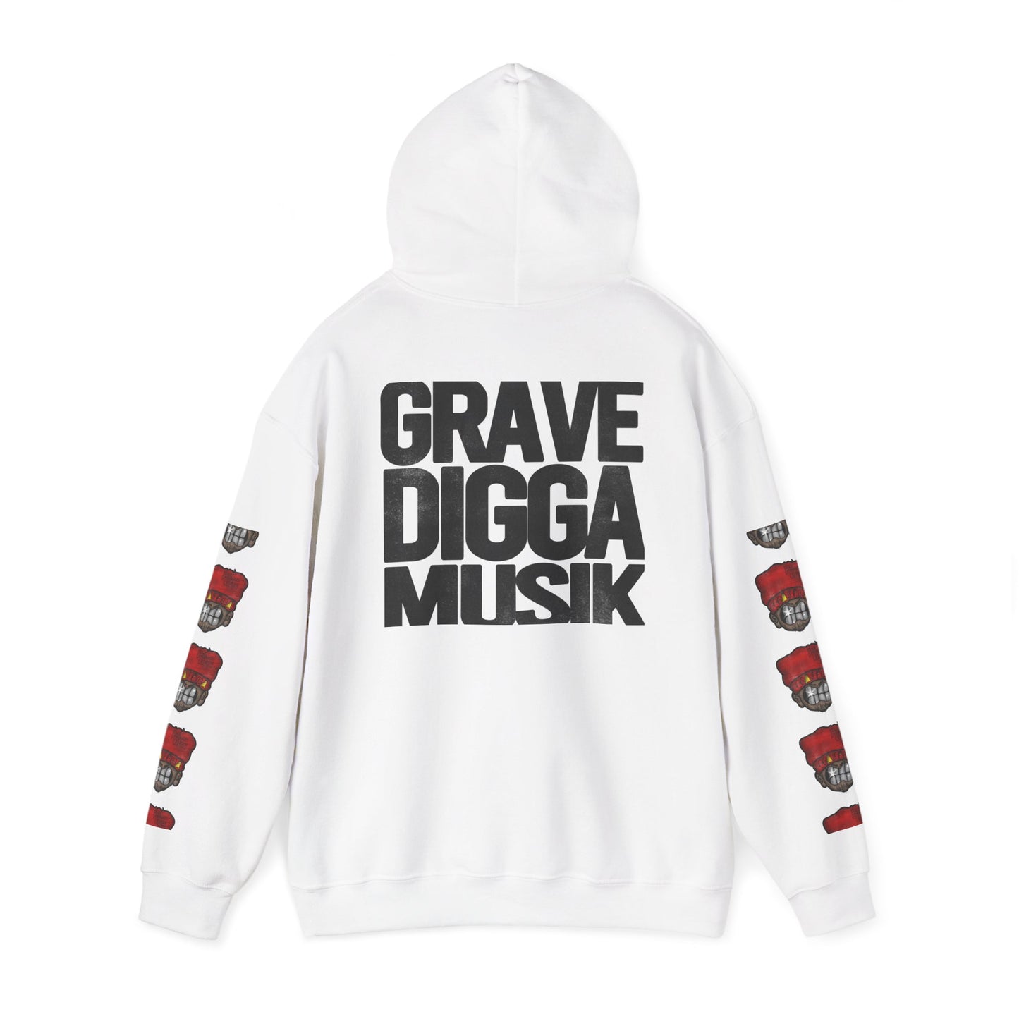Graphic Unisex “GraveDigga Musik” Hooded Sweatshirt