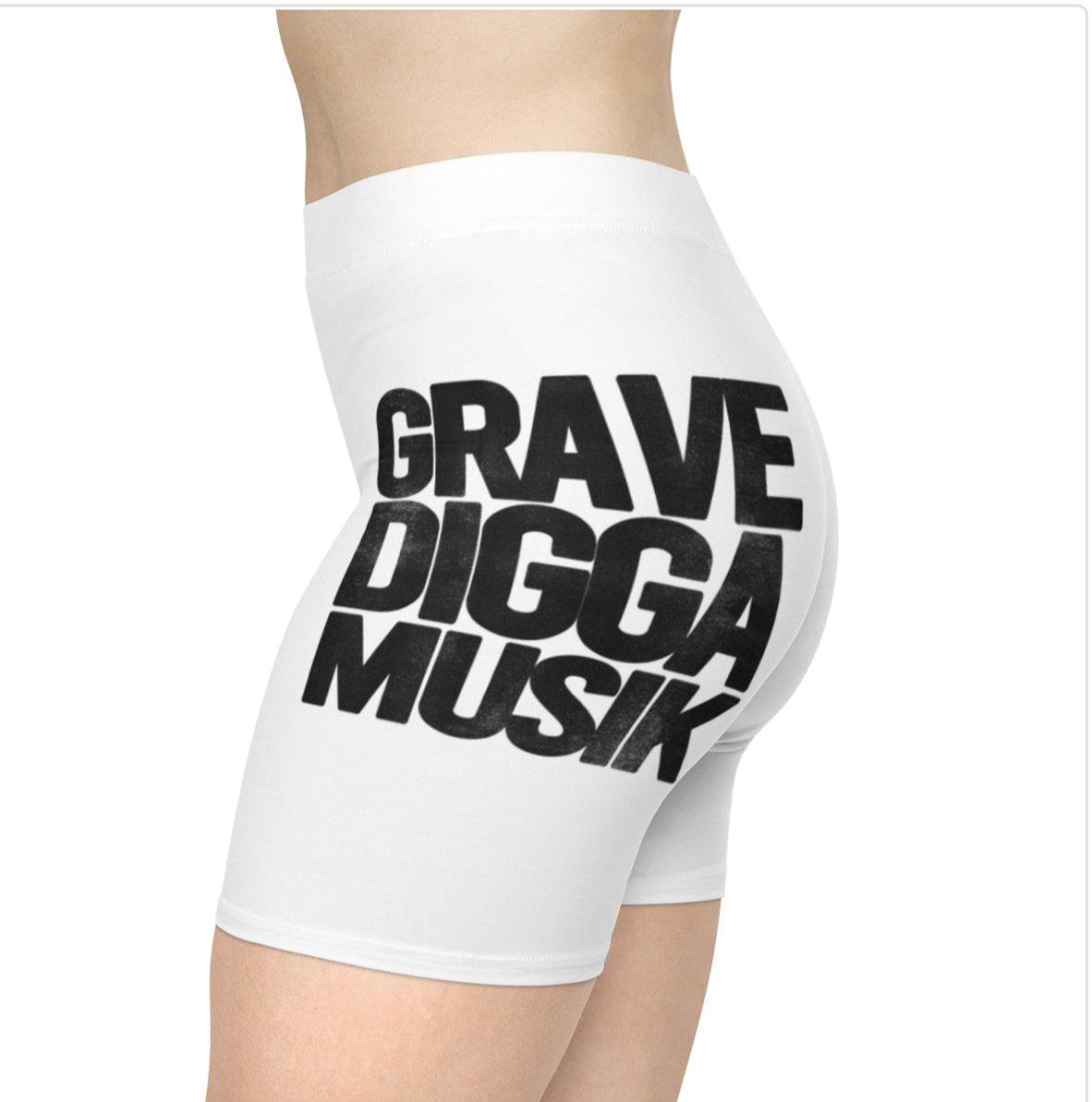 “GraveDigga Musik” Women's Biker Shorts | Streetwear, Athletic,