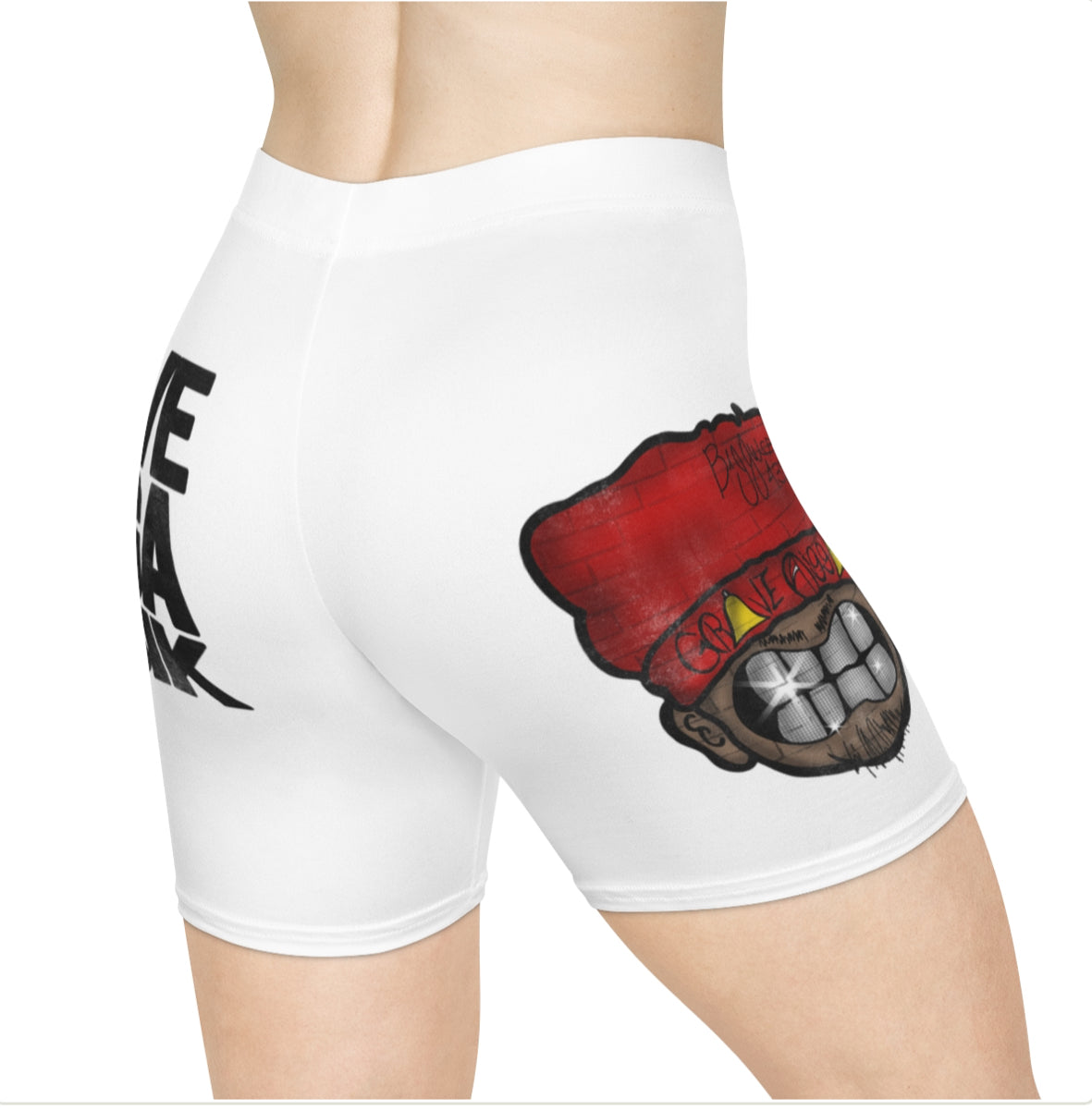 “GraveDigga Musik” Women's Biker Shorts | Streetwear, Athletic,