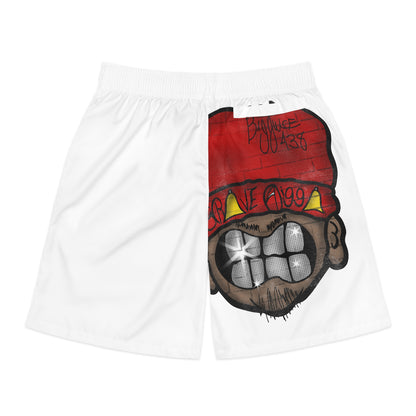 “GraveDigga Musik” Men’s Graphic Jogger Shorts | Streetwear, Hip-Hop Style, Summer Fashion, Casual Wear