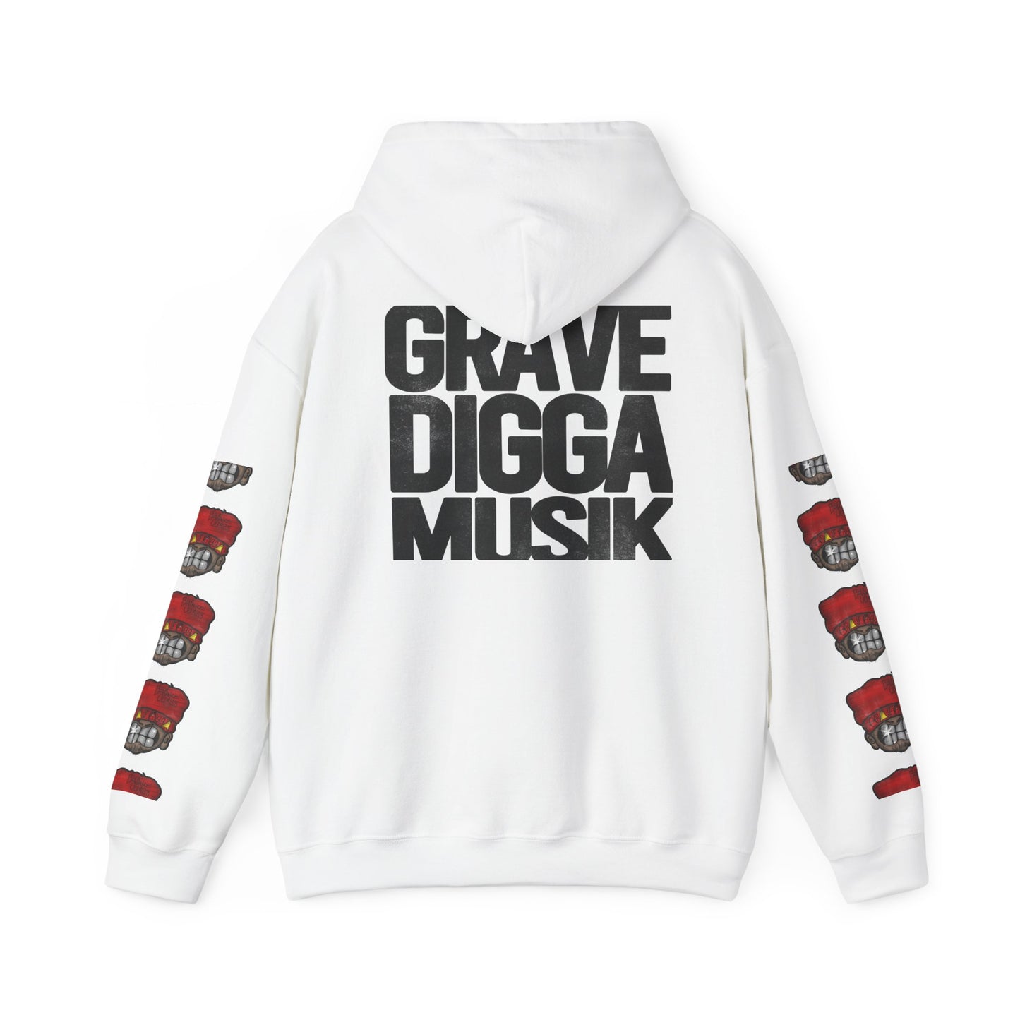 Graphic Unisex “GraveDigga Musik” Hooded Sweatshirt