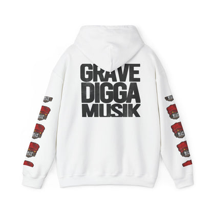 Graphic Unisex “GraveDigga Musik” Hooded Sweatshirt