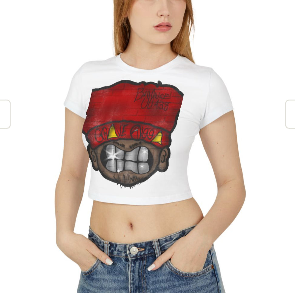 Women’s Oversized Boxy “GraveDigga Musik” Tee