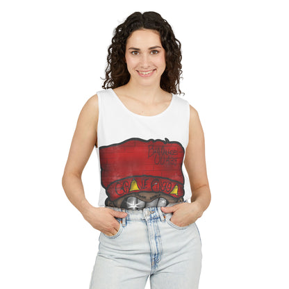 “GraveDigga Musik” Graphic Streetwear Tank Top, Hip Hop Style,, Festival Clothing, Casual Summer Tee, Unisex Fashion