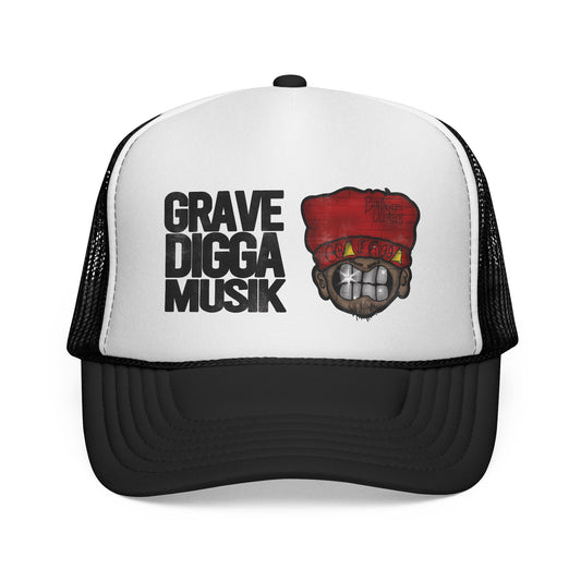 “GraveDigga Musik ”Trucker Cap | Enjoyable Accessory for Music Lovers | Unique Gift for Hip-Hop Fans | Festivals & Everyday Wear | Grave Digga [...]