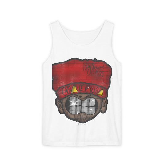 “GraveDigga Musik” Graphic Streetwear Tank Top, Hip Hop Style,, Festival Clothing, Casual Summer Tee, Unisex Fashion