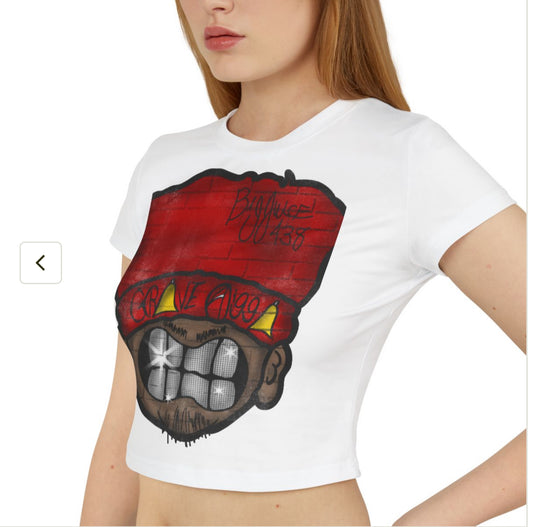 Women’s Oversized Boxy “GraveDigga Musik” Tee